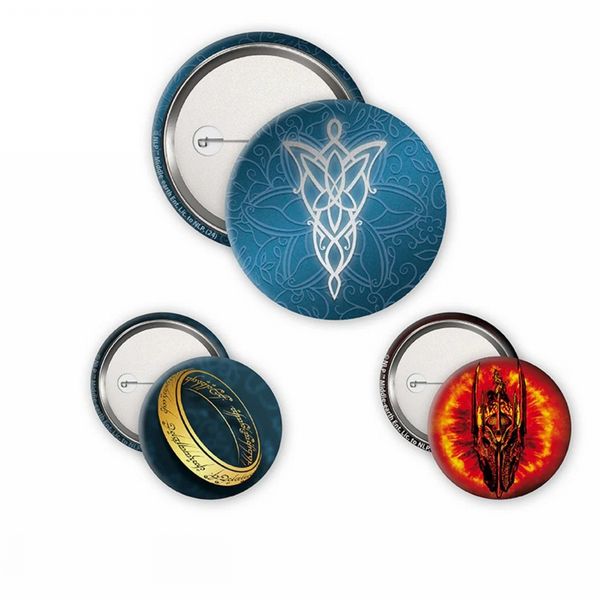 The Lord of The Rings Middle Earth 3 Badge Pack